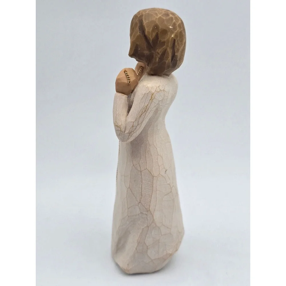 Willow Tree Truly Golden Figurine Susan Lordi Demdaco 2008 No Box Repaired Hand